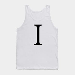 Black Iota Tank Top